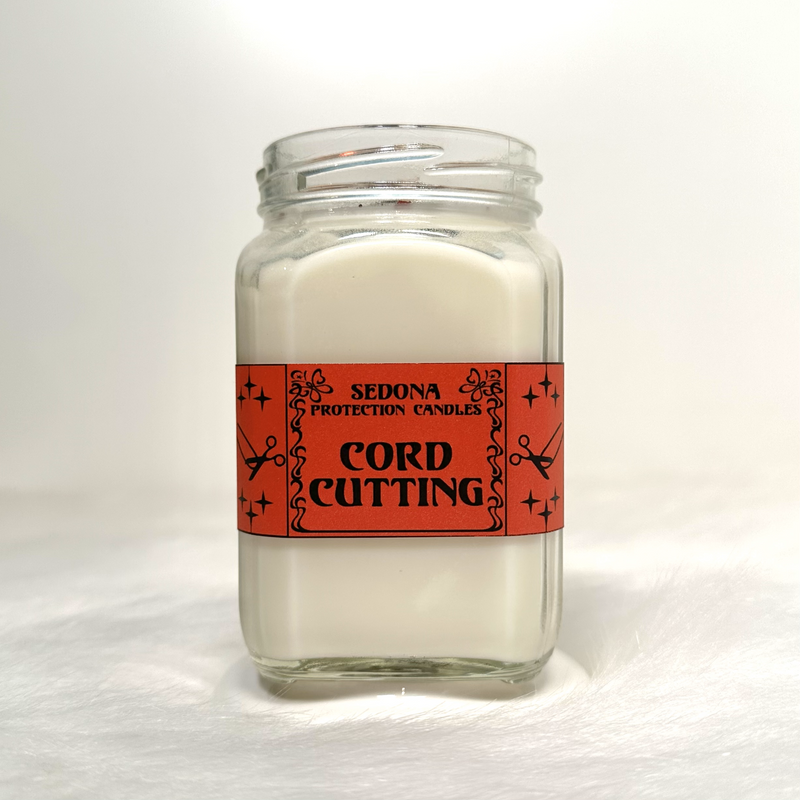 Cord Cutting Candle