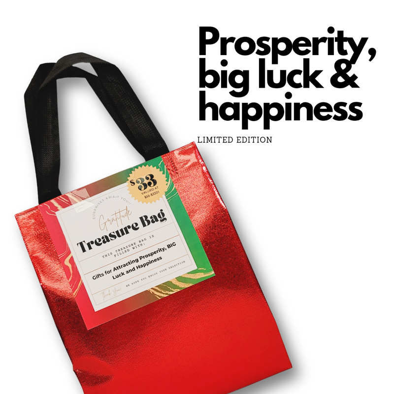 Gratitude Treasure Bag: PROSPERITY & BIG LUCK