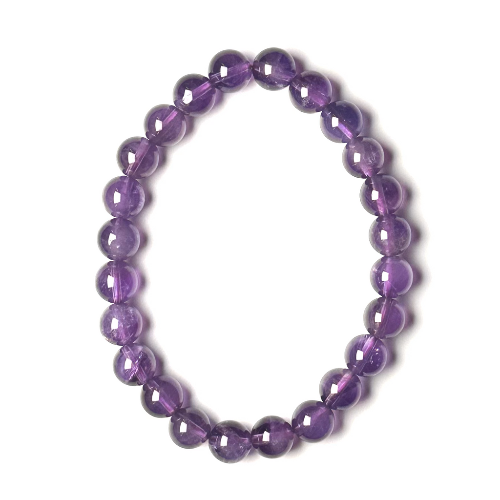 Amethyst (High-Grade) 8-8.5mm Bracelet