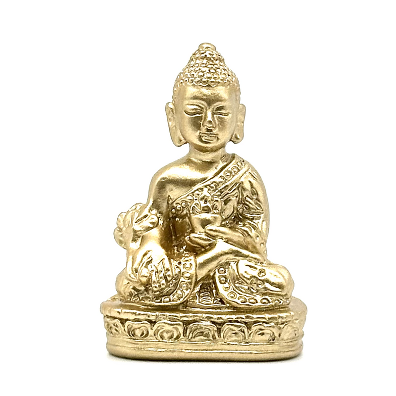 Medicine Buddha "Pocket" Figurine (Gold)