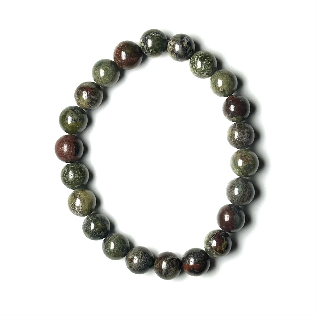 Dragonstone Jasper 8mm Bead Bracelet