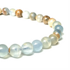 Lemurian Aquatine Calcite 5-6mm Bracelet