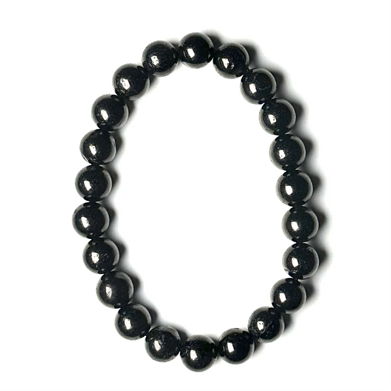 Jet 8-9mm Bracelet