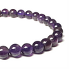 Amethyst (High-Grade) 6-7mm Bead Bracelet