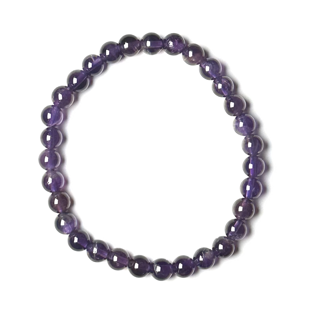 Amethyst (High-Grade) 6-7mm Bracelet