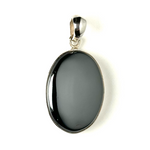 Hematite Sterling Silver Pendant B