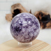 Lavender Lepidolite Sphere E