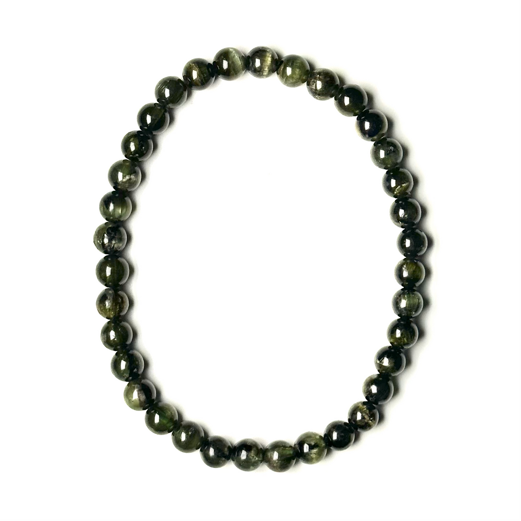 Tourmaline (Cat's Eye Green) 5-5.5mm Bracelet