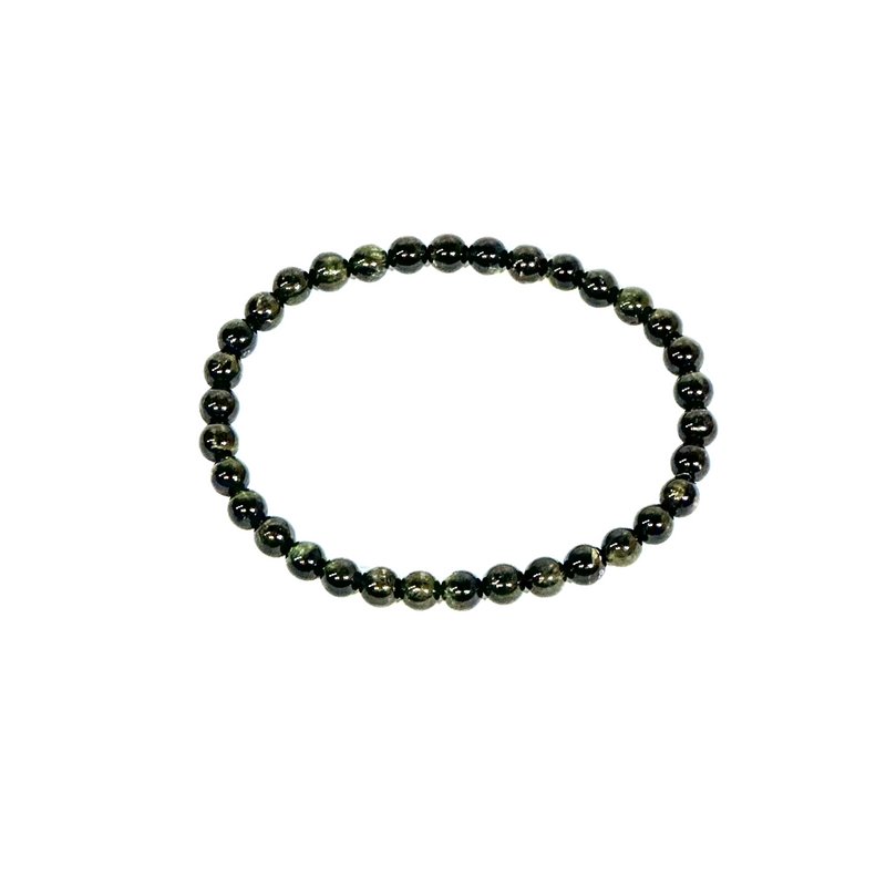 Tourmaline (Cat's Eye Green) 5-5.5mm Bead Bracelet