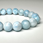 Larimar 10-10.5mm Bracelet