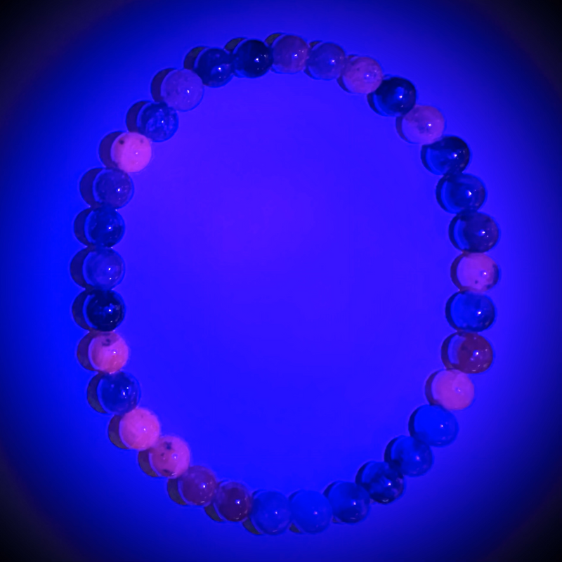 Ruby/Sapphire (UV) 5-6mm Bracelet