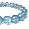 Gemstone Bracelet Collection: Featured, Starlight Blue Devil Aquamarine Bead Bracelet