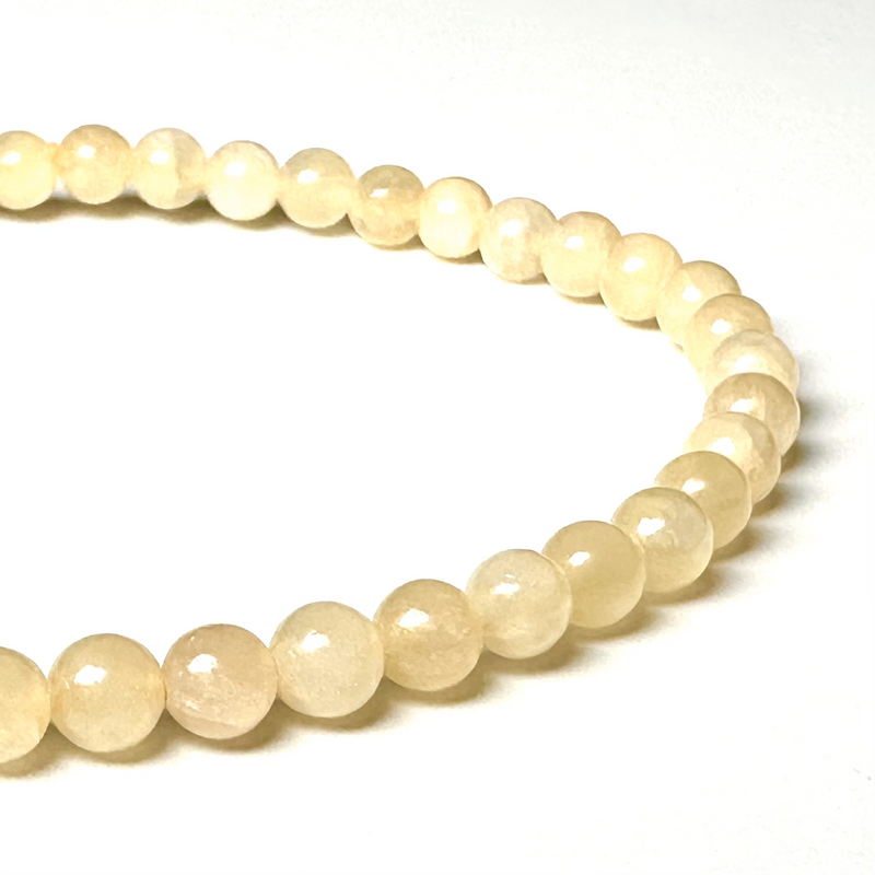 Calcite (Orange) 4-4.5mm Bracelet