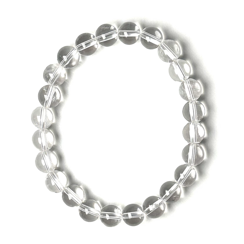 Quartz (Clear) 7.5-8mm Bracelet