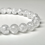 Quartz (Fire & Ice) 8mm Bead Bracelet