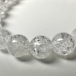 Quartz (Fire & Ice) 8mm Bead Bracelet