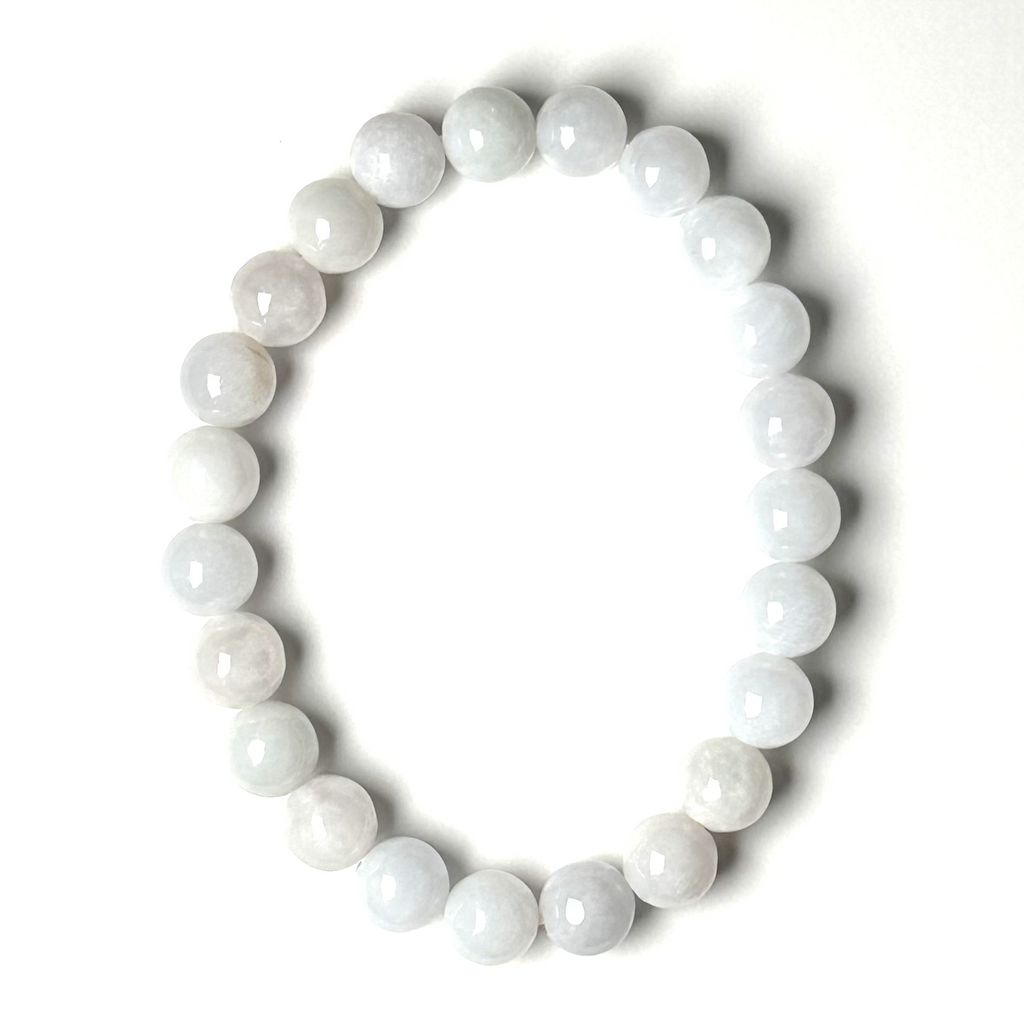 Jade (Burmese) 8.5-9mm Bead Bracelet