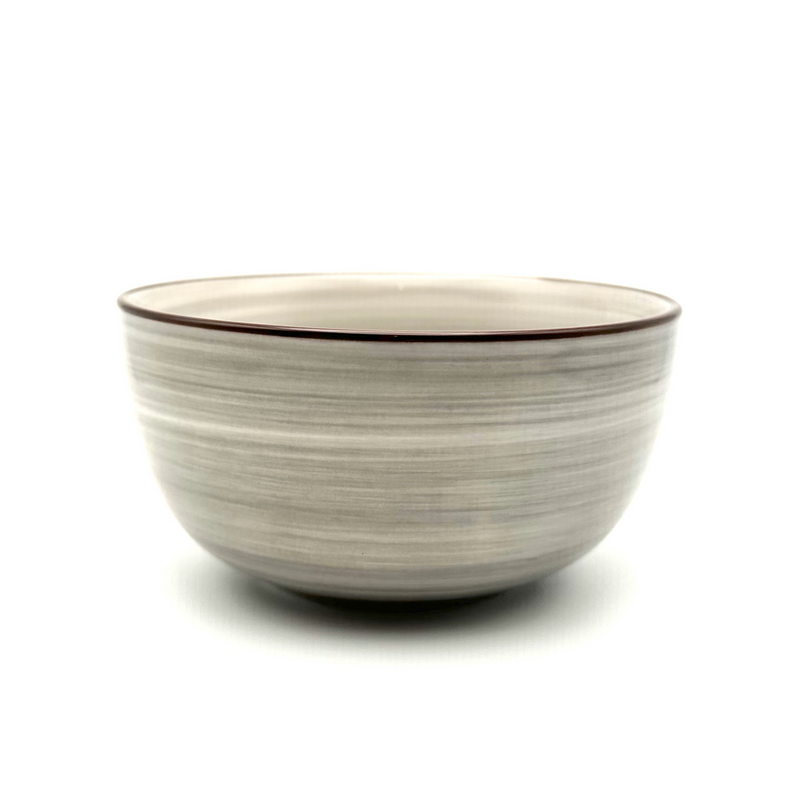 Gray 4.5" Porcelain Bowl