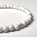 Howlite 3.5-4.5mm Bracelet