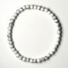 Howlite 3.5-4.5mm Bracelet