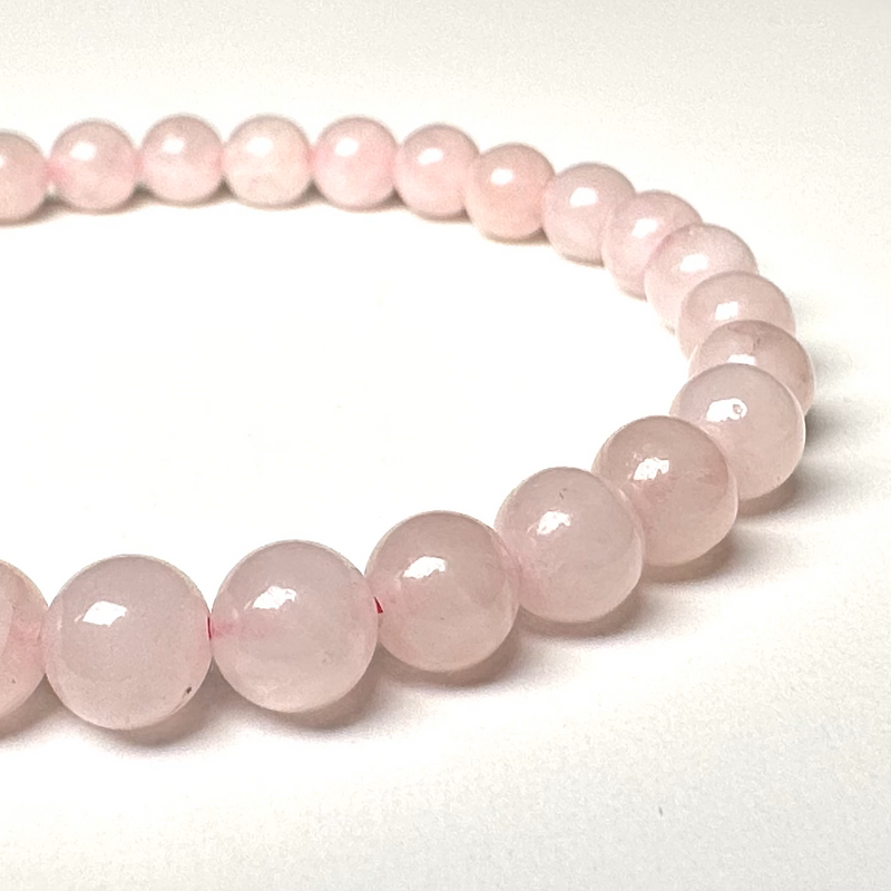 Rose Quartz CE 6-6.5mm Bracelet