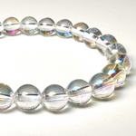 Angel Aura Quartz 8mm Bead Bracelet