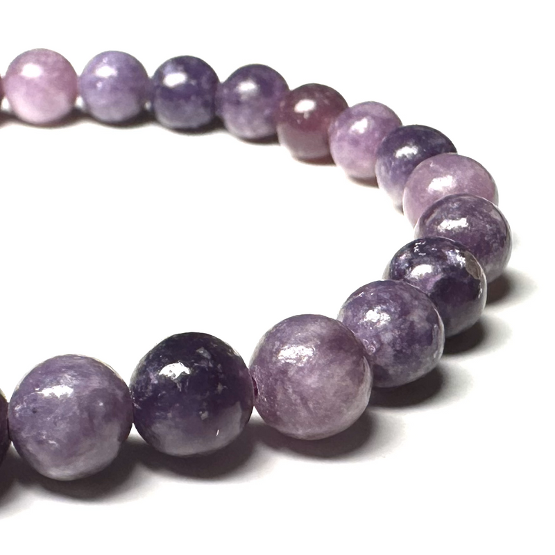 Lepidolite 6-6.5mm Bracelet