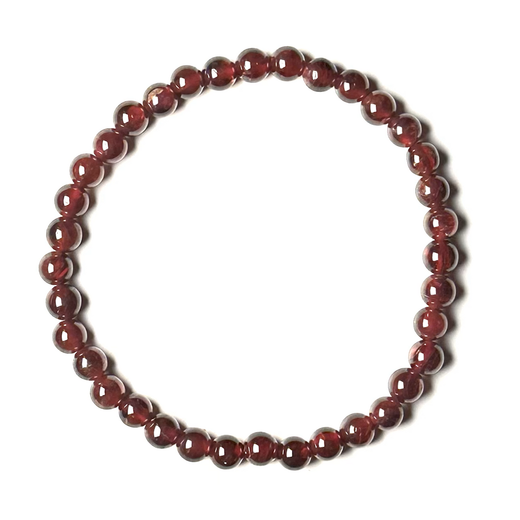 Garnet 6mm Bracelet