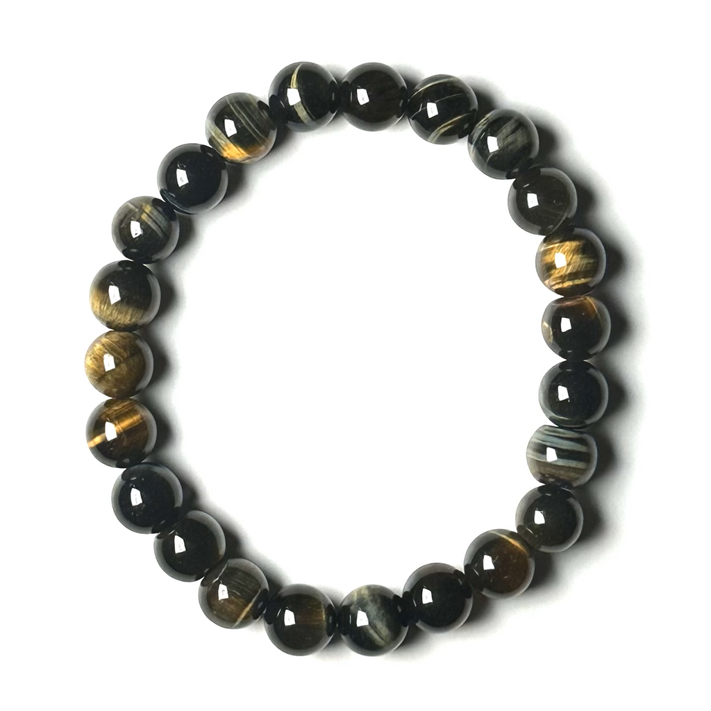 Tiger's Eye (Blue - Natural) 8-8.5mm Bracelet