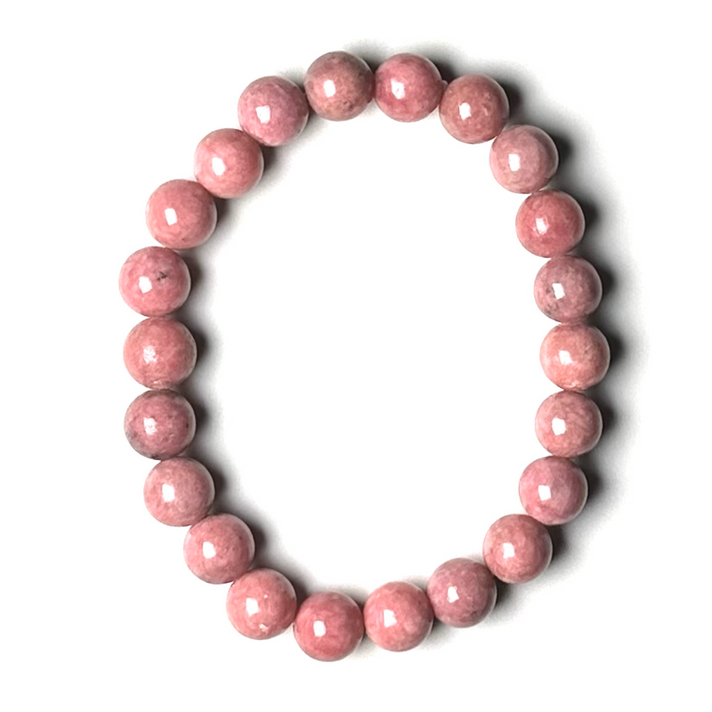 Rhodonite (Dark) 8mm Bracelet