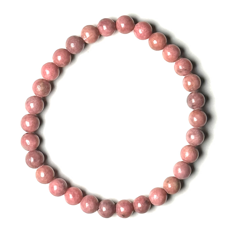 Rhodonite (Dark) 6mm Bracelet