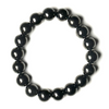 Jet 9.5-10mm Bracelet