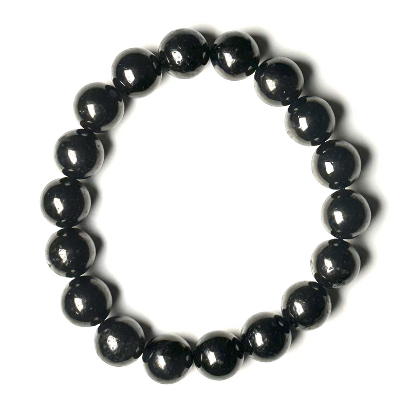 Jet 9.5-10mm Bracelet