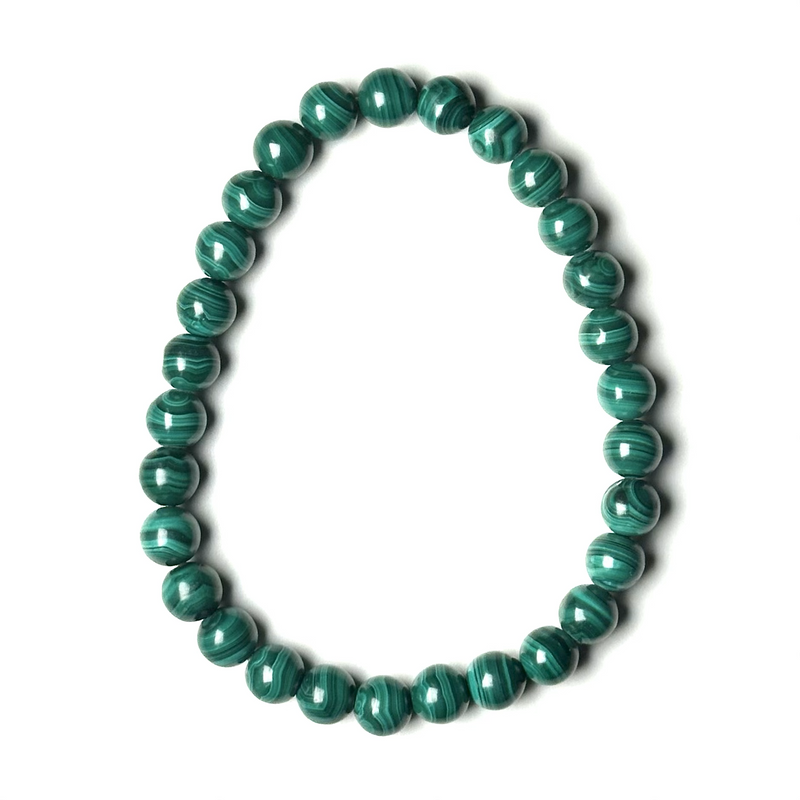 Malachite 6-6.5mm Bracelet