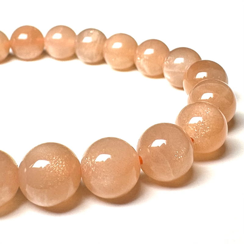 Moonstone (Peach) 7-8mm Bracelet