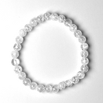 Quartz (Fire & Ice) 5.5-6.5mm Bracelet