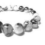 Tourmalinated Quartz 10mm Bracelet