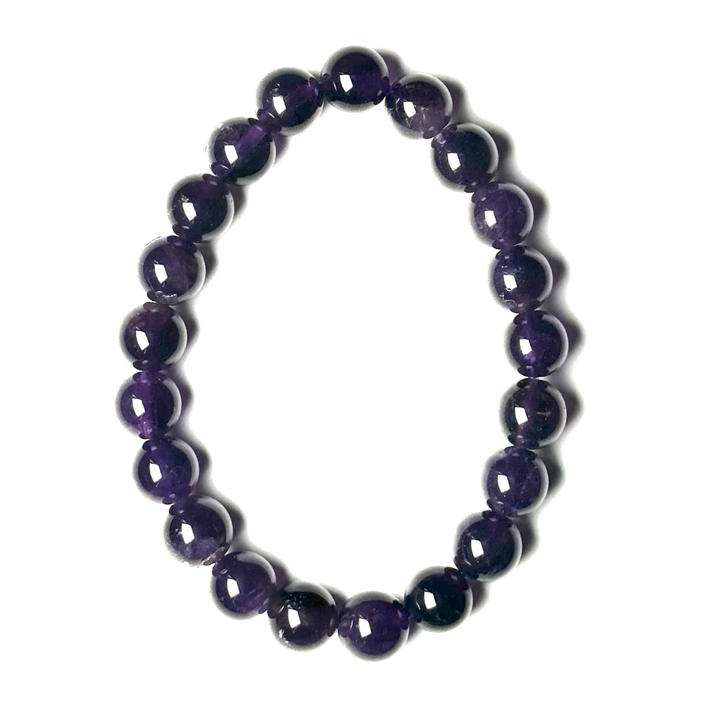 Amethyst (High-Grade) 8.5-9mm Bracelet