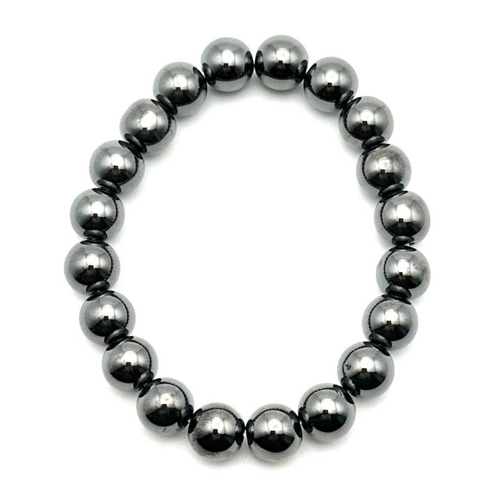 Hematite 10mm Bracelet