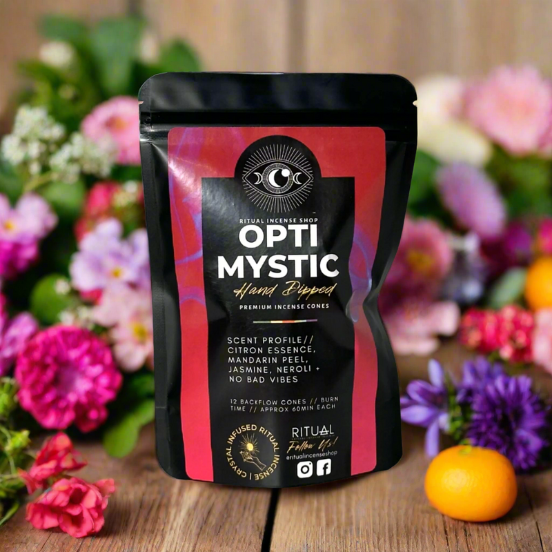 Opti-Mystic 2" B/F Cone Incense