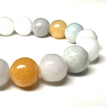 Jade (Burmese-Multi) 9-10mm Bracelet