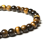 Tiger's Eye (Gold) 3.5-4.5mm Bracelet