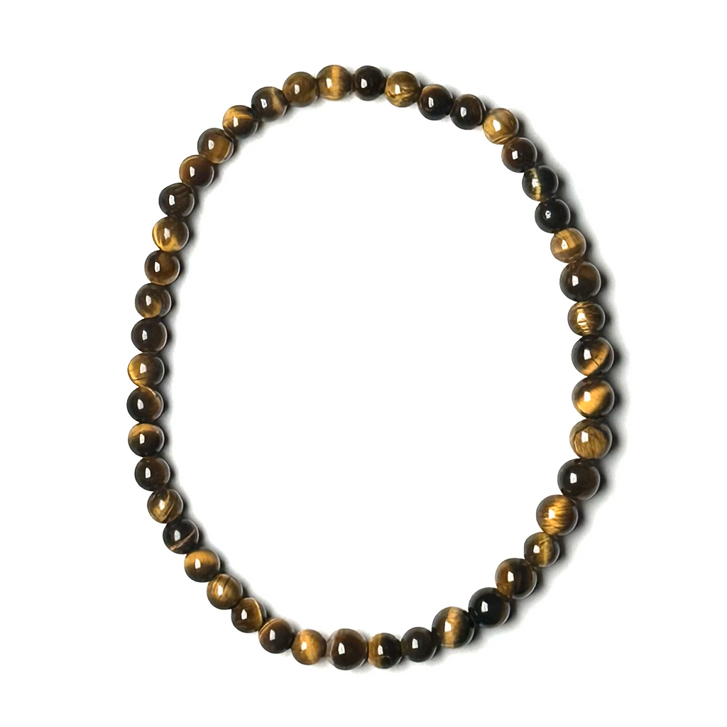 Tiger's Eye (Gold) 3.5-4.5mm Bracelet