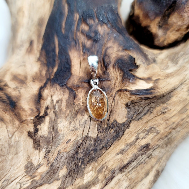Topaz (Imperial) *Sterling Silver Pendant A