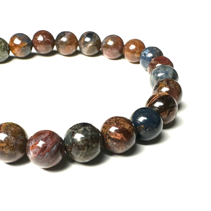 Pietersite 7-7.5mm Bead Bracelet