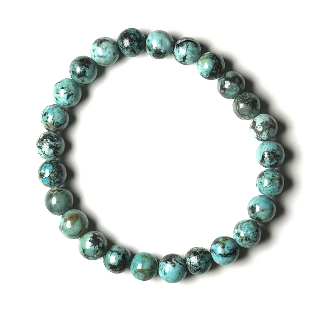 African "Turquoise" Jasper 7.5-8.5mm Bracelet