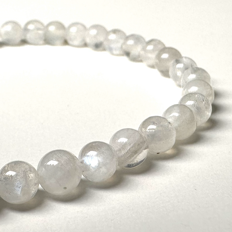 Moonstone (Rainbow) 3.5-4.5mm Bracelet