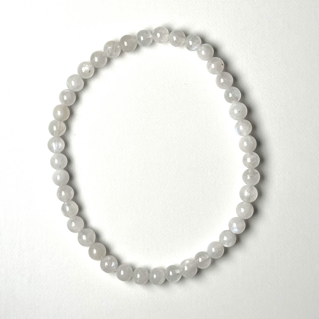 Moonstone (Rainbow) 3.5-4.5mm Bracelet