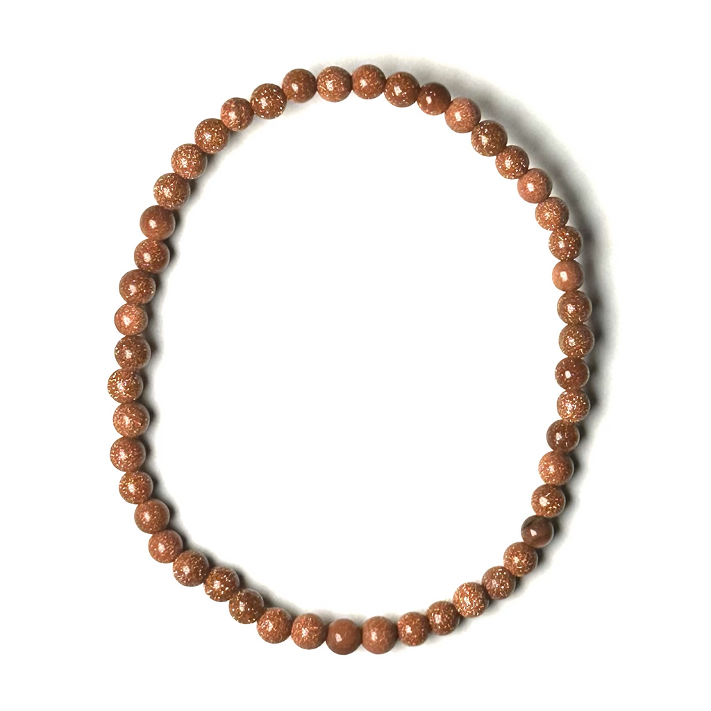 Goldstone 3.5-4mm Bracelet