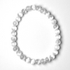 Selenite (Satin Spar, wax-coated) 6mm Bracelet